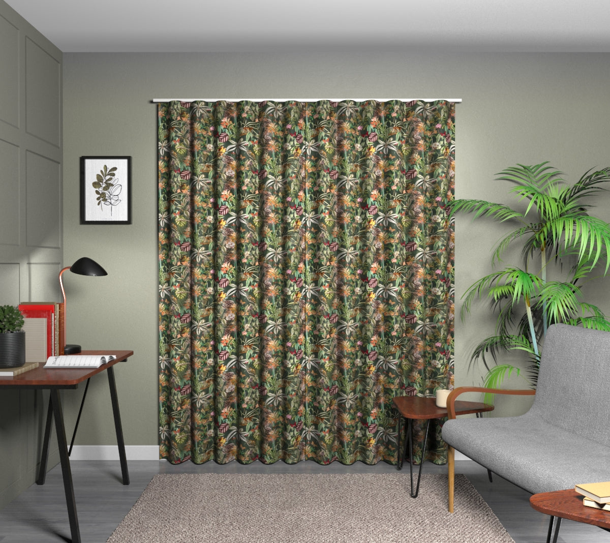 Barbados Jade Wave Curtain