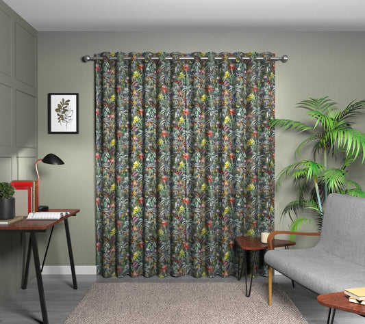 Barbados Dusk Eyelet Curtain