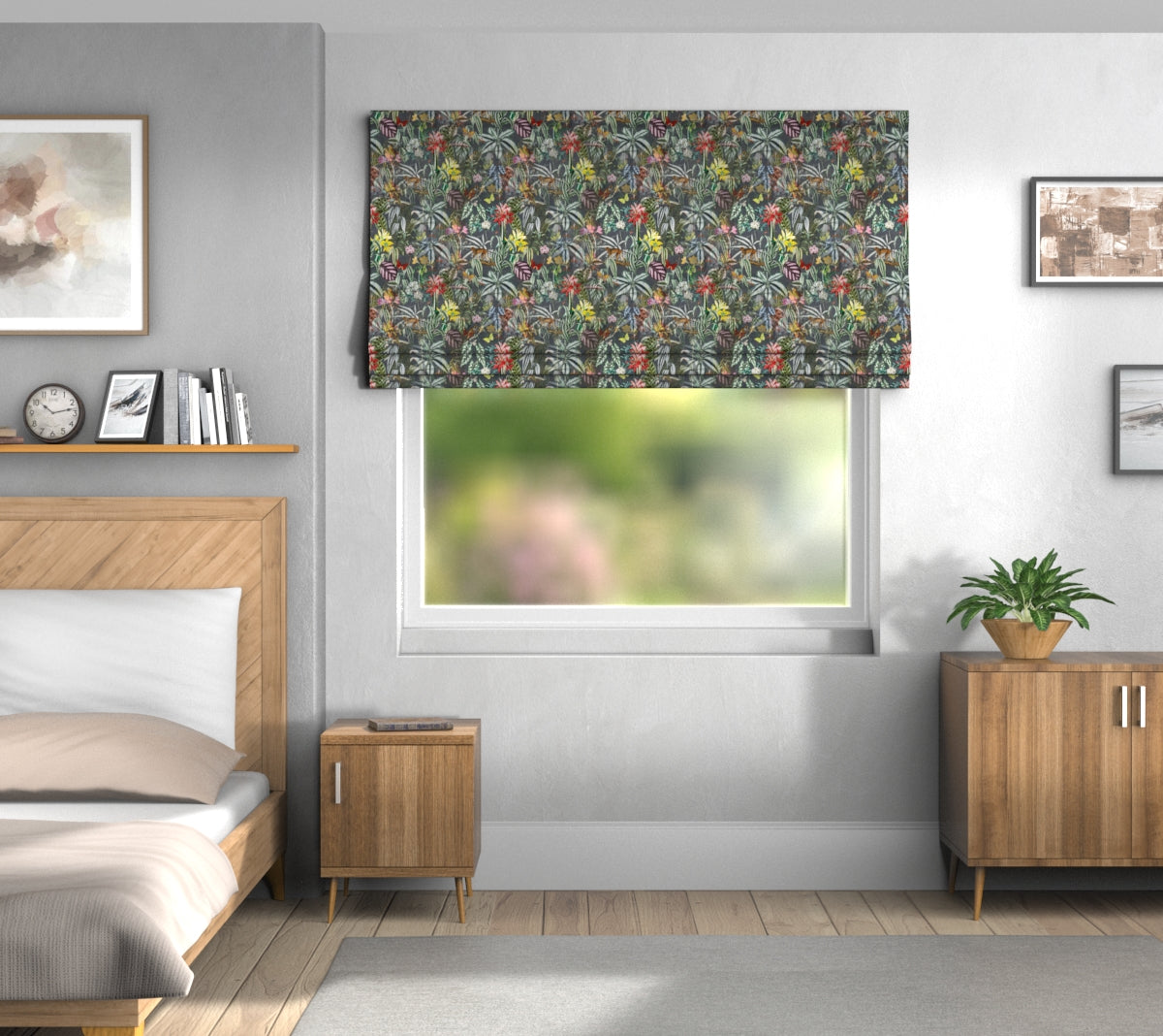 Barbados Dusk Roman Blind