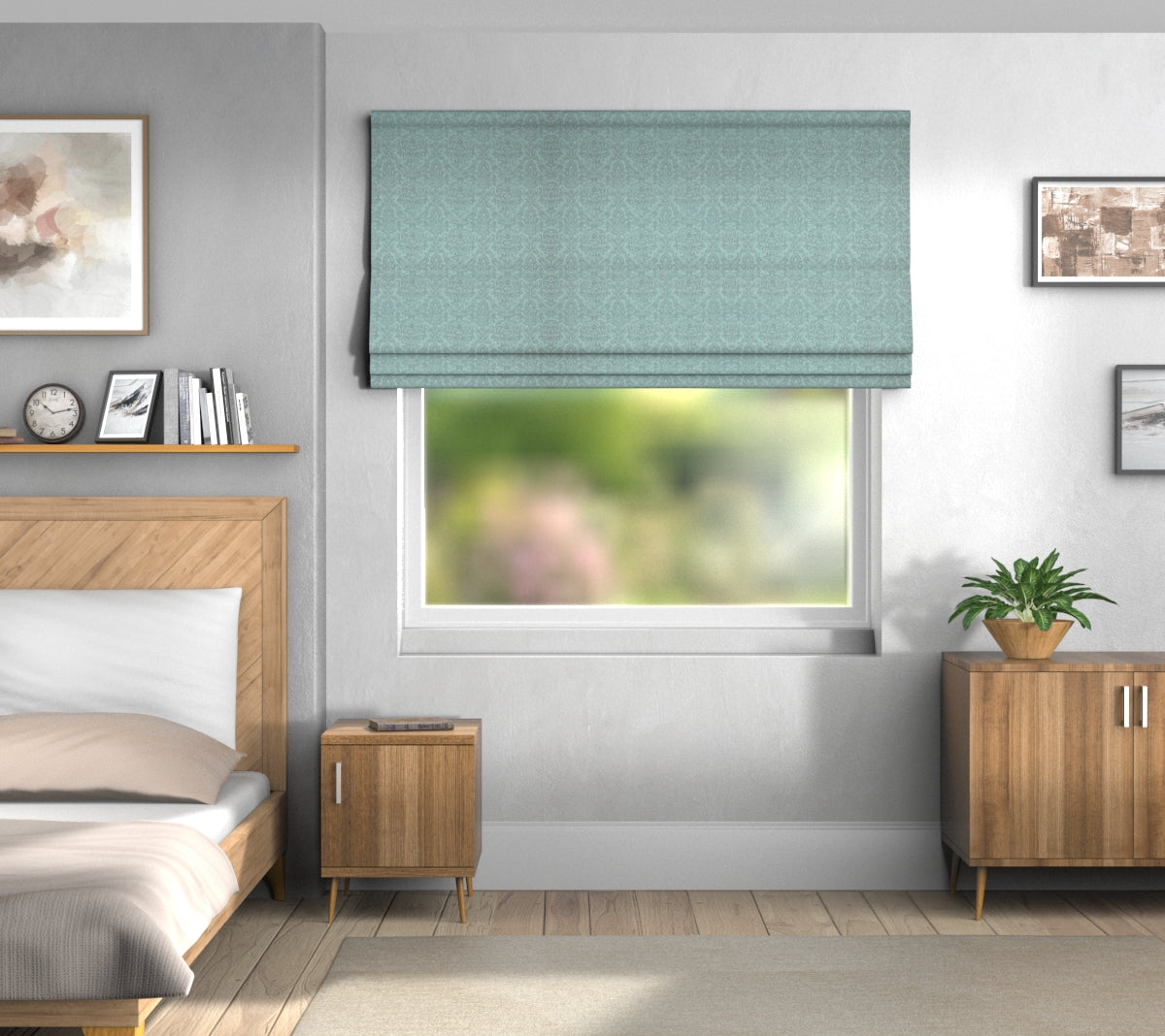 Hartfield Porcelain Roman Blind
