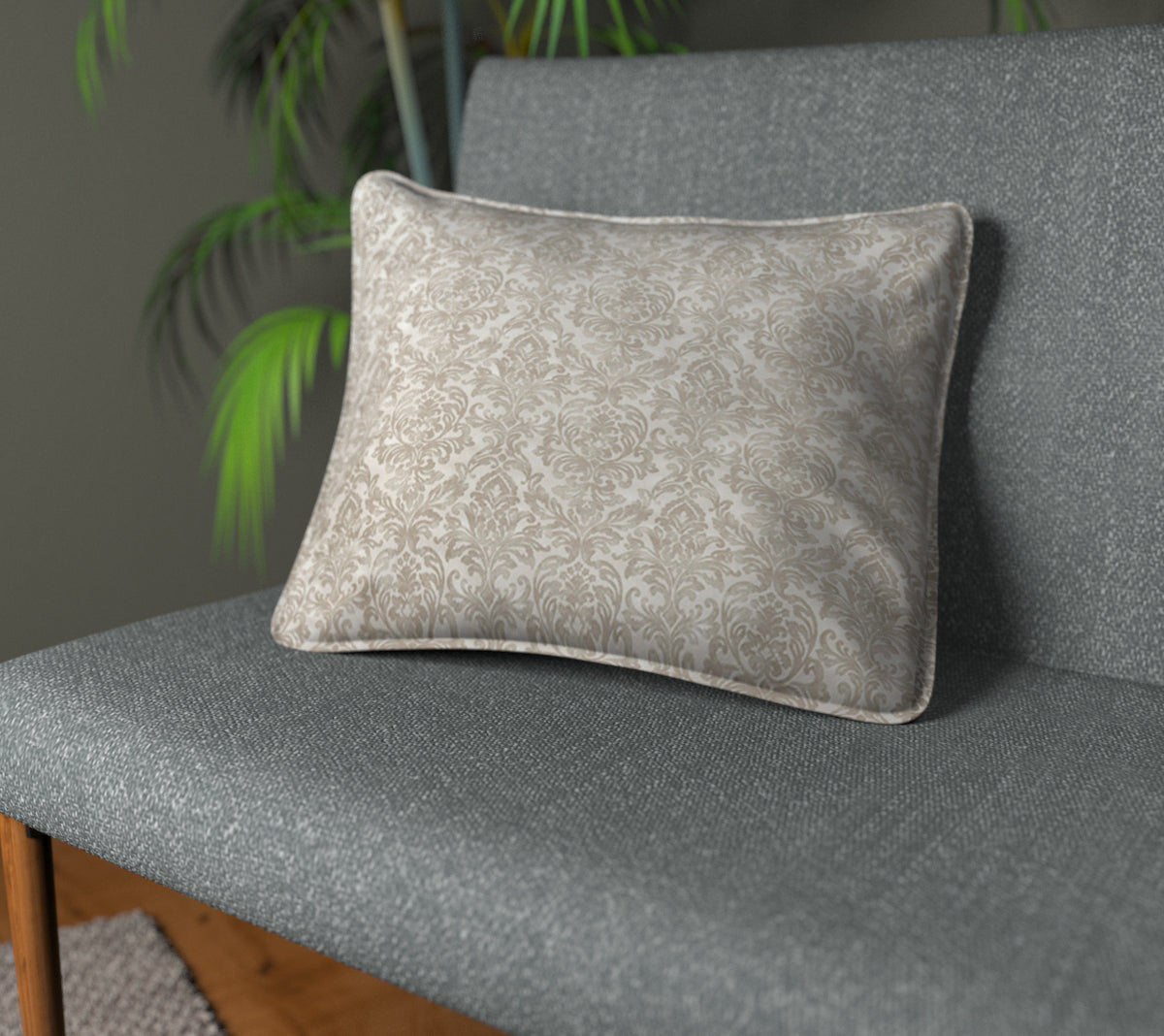 Hartfield Vintage Piped Cushion