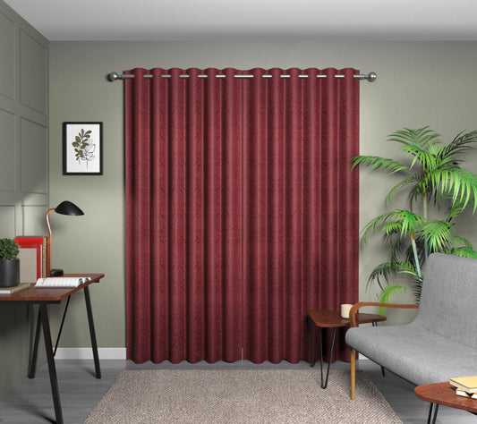 Hartfield Ruby Eyelet Curtain