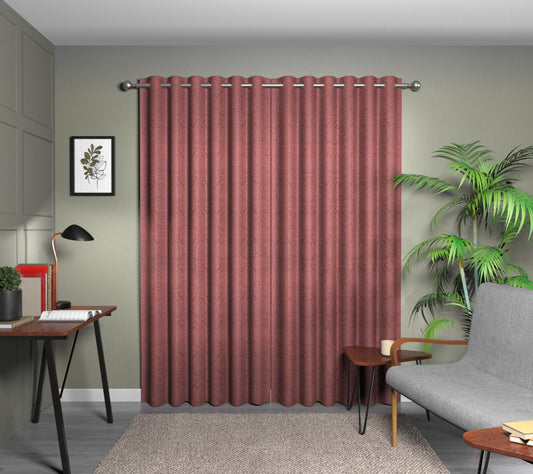 Hartfield Cherry Eyelet Curtain