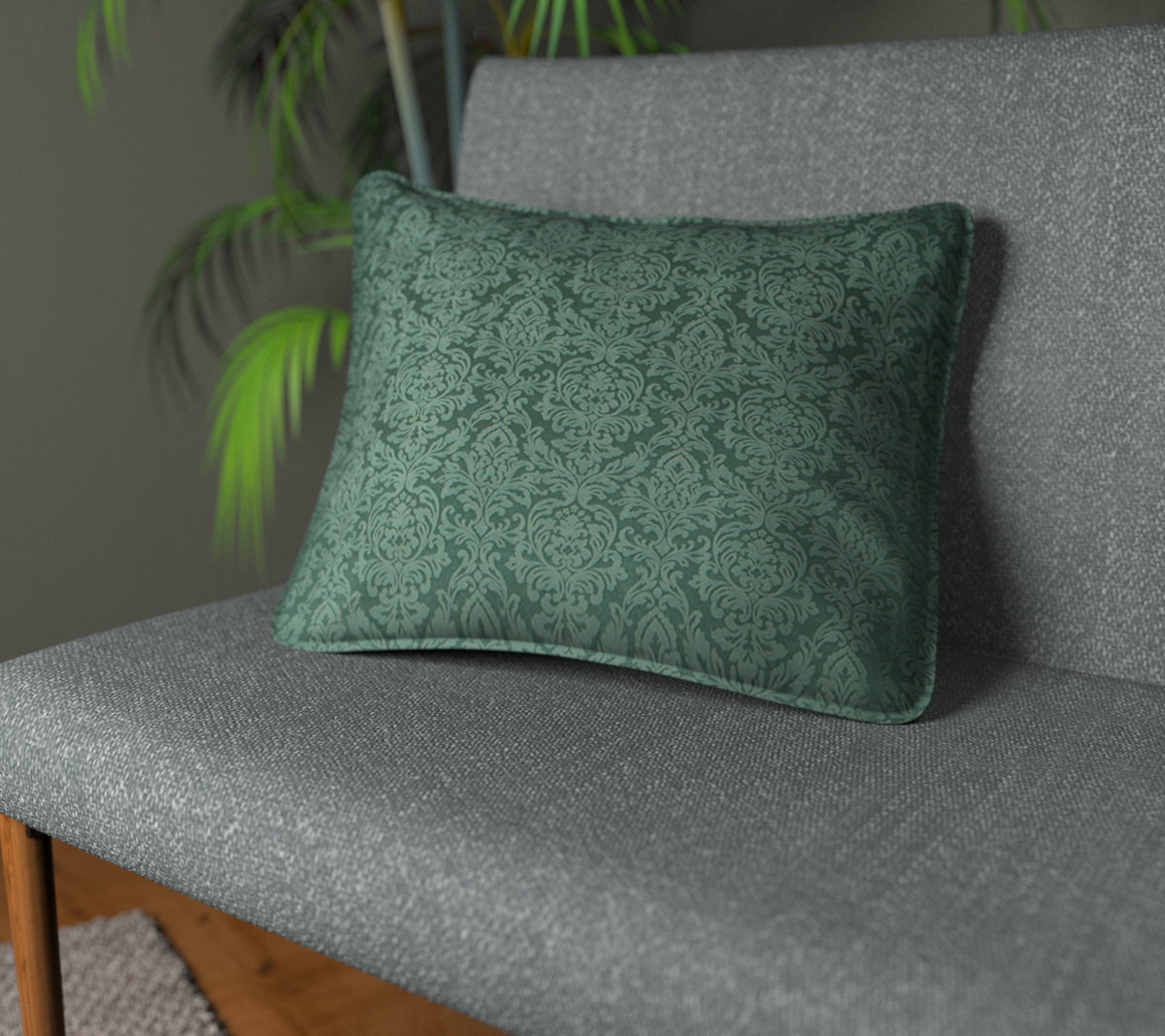 Hartfield Forest Piped Cushion