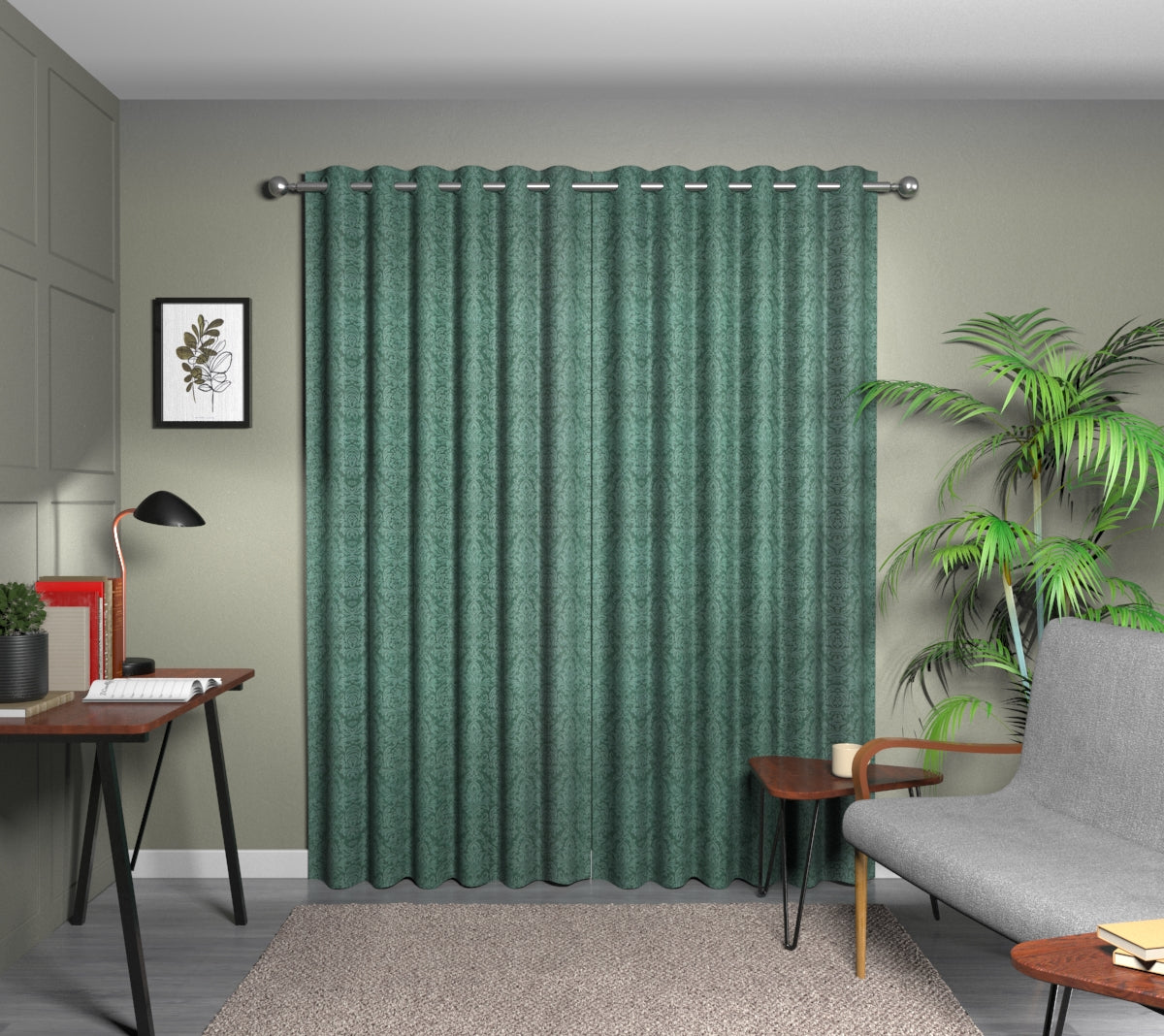 Hartfield Forest Eyelet Curtain