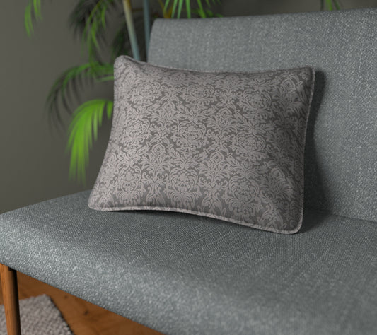 Hartfield Pewter Piped Cushion