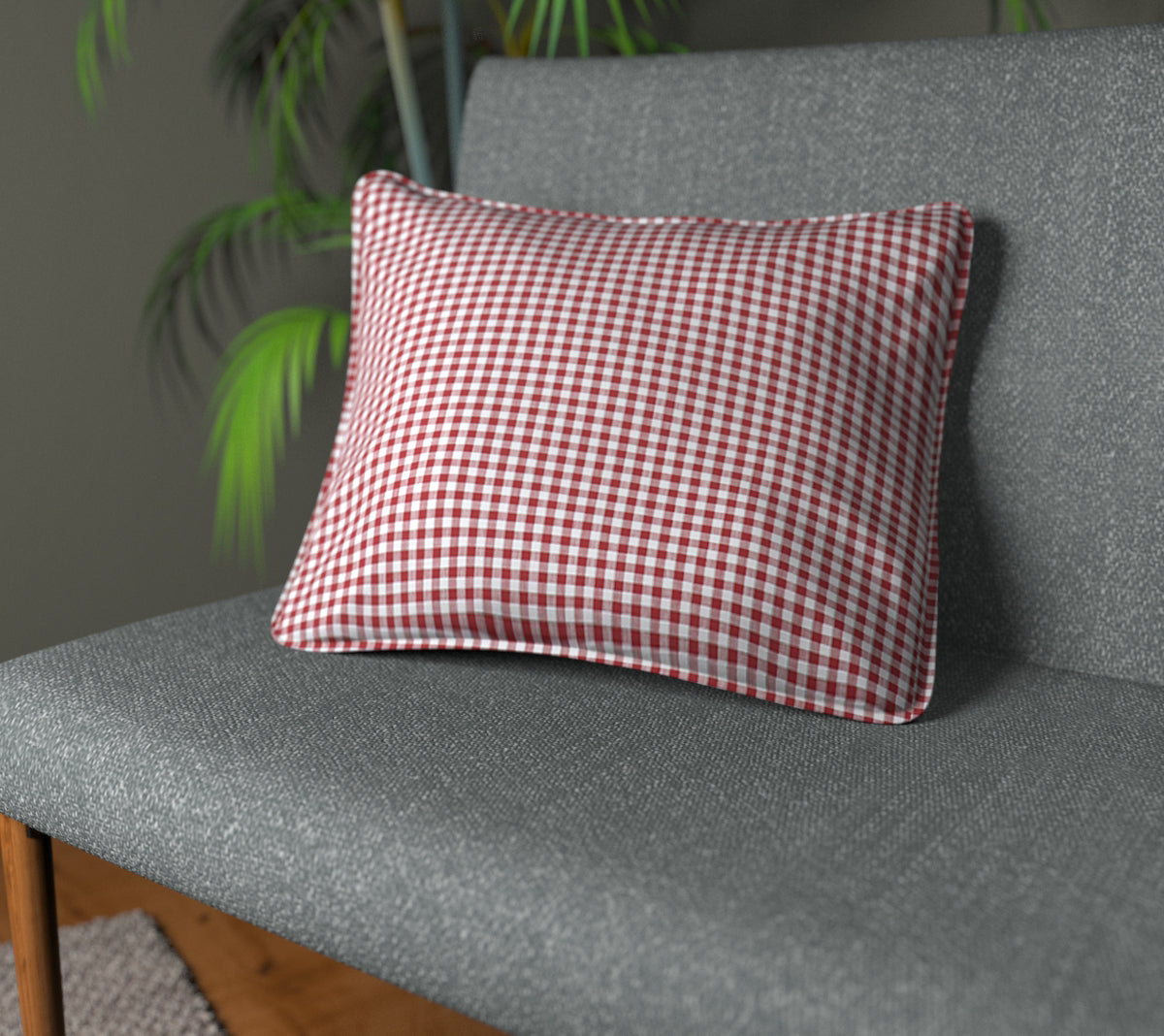 Arlington Strawberry Piped Cushion