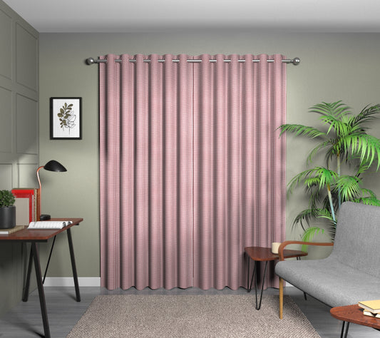 Arlington Strawberry Eyelet Curtain
