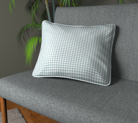 Arlington Peppermint Piped Cushion