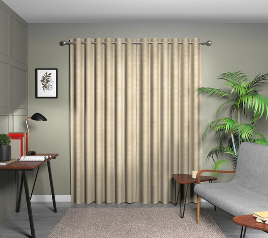 Arlington Honey Eyelet Curtain