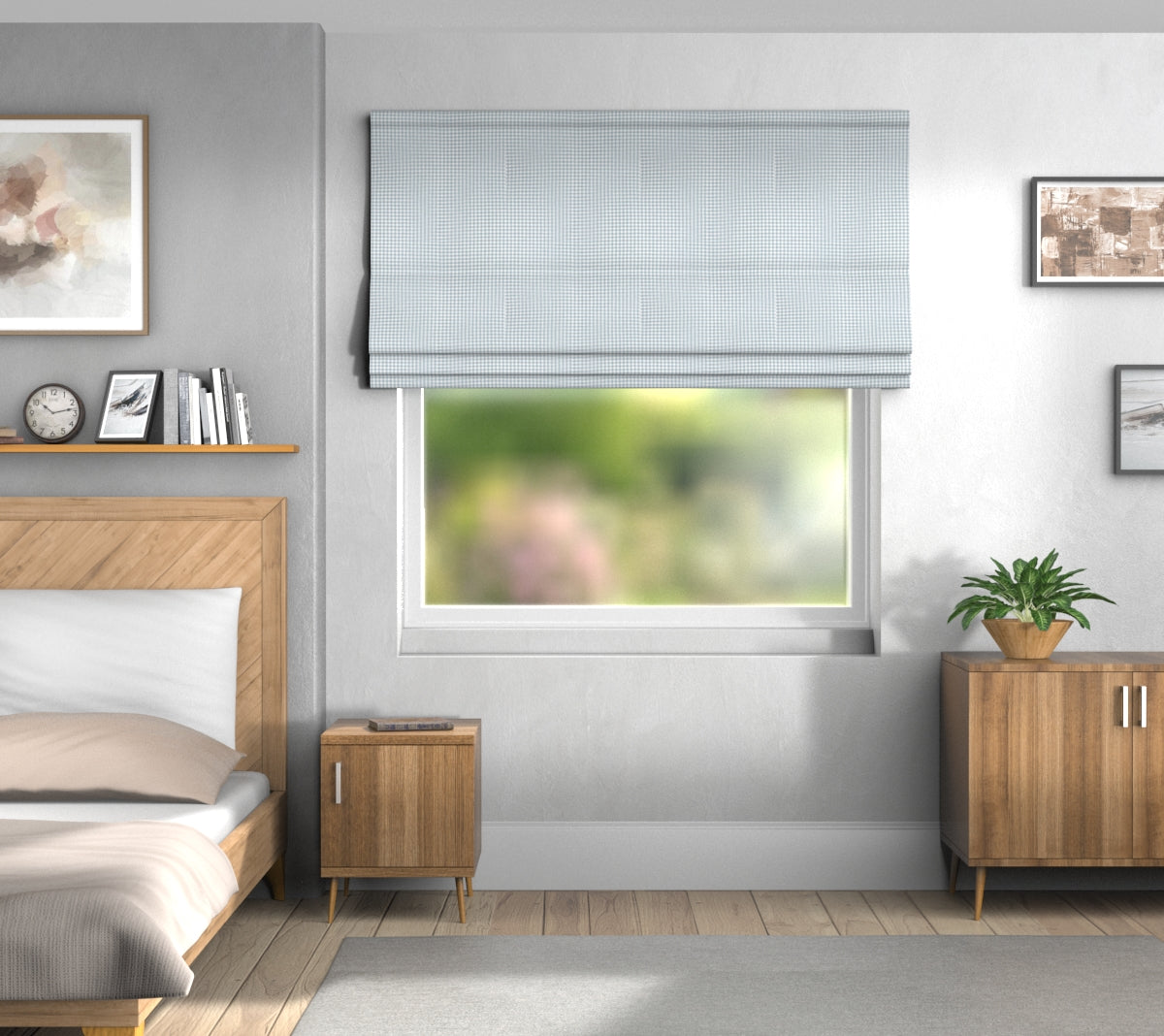 Arlington Sky Roman Blind