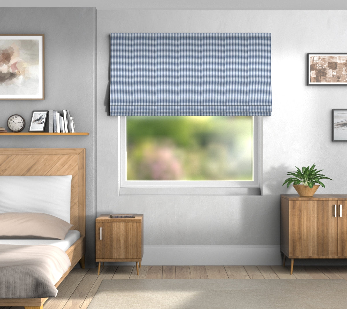Arlington Cobalt Roman Blind