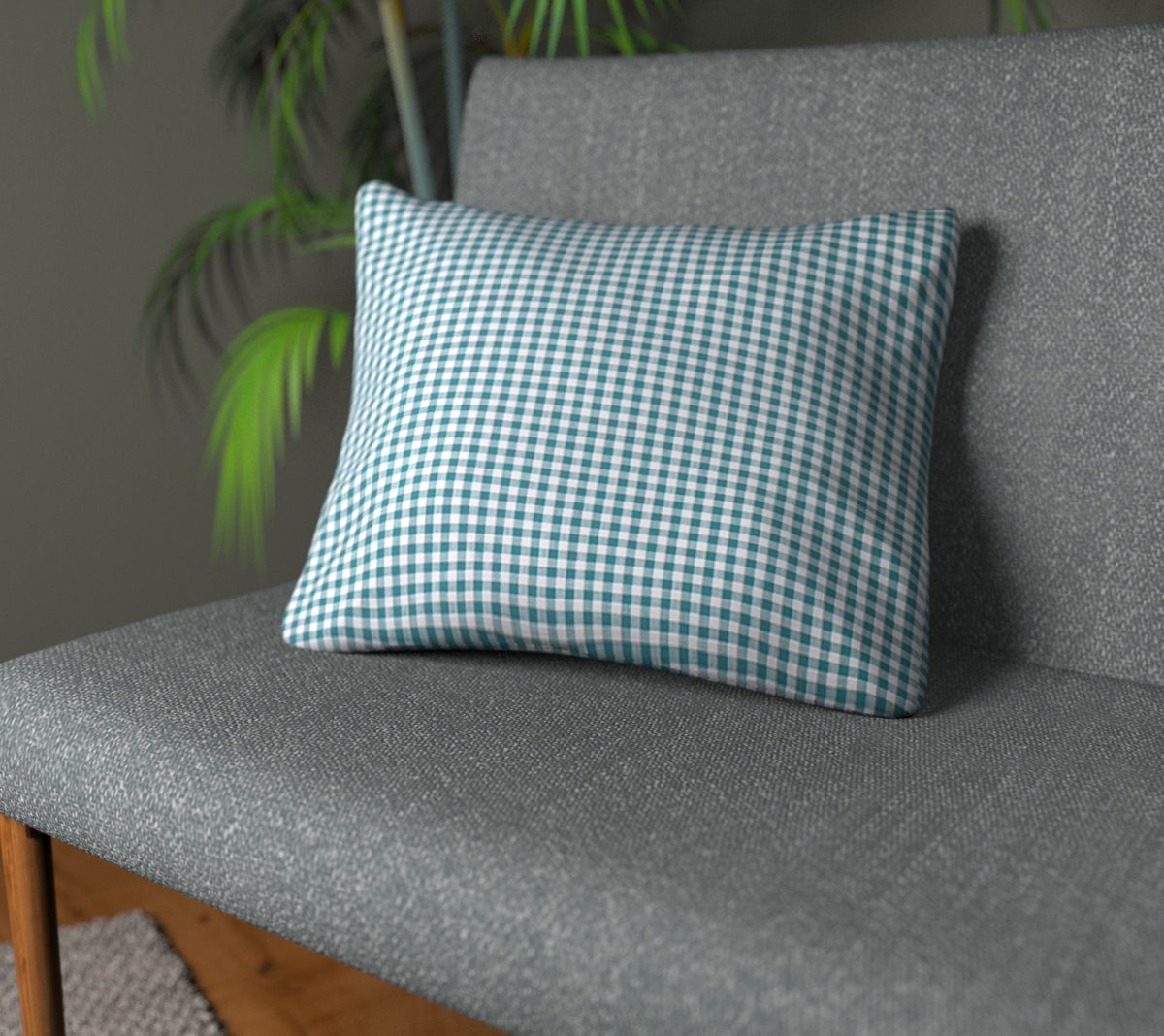 Arlington Peacock Plain Cushion