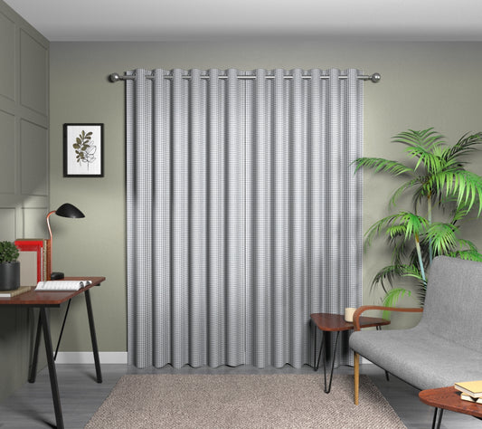 Arlington Zinc Eyelet Curtain