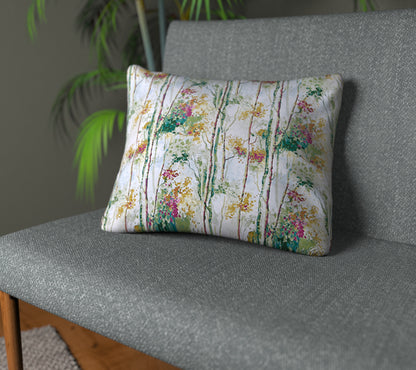 Silver Birch Orchid Plain Cushion