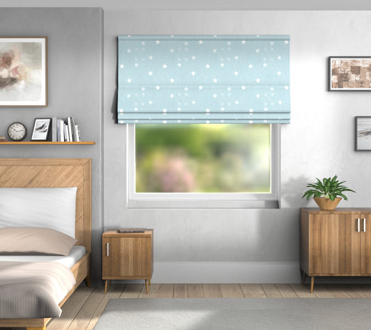 Twinkle Porcelain Roman Blind