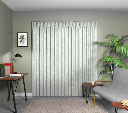 Twinkle Rubble Triple Pleat Curtain