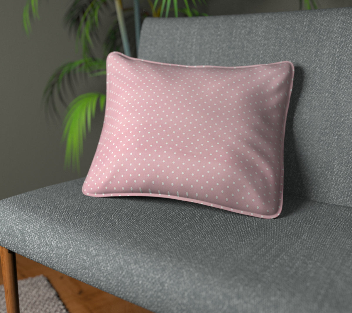 Full Stop Bon Bon Piped Cushion