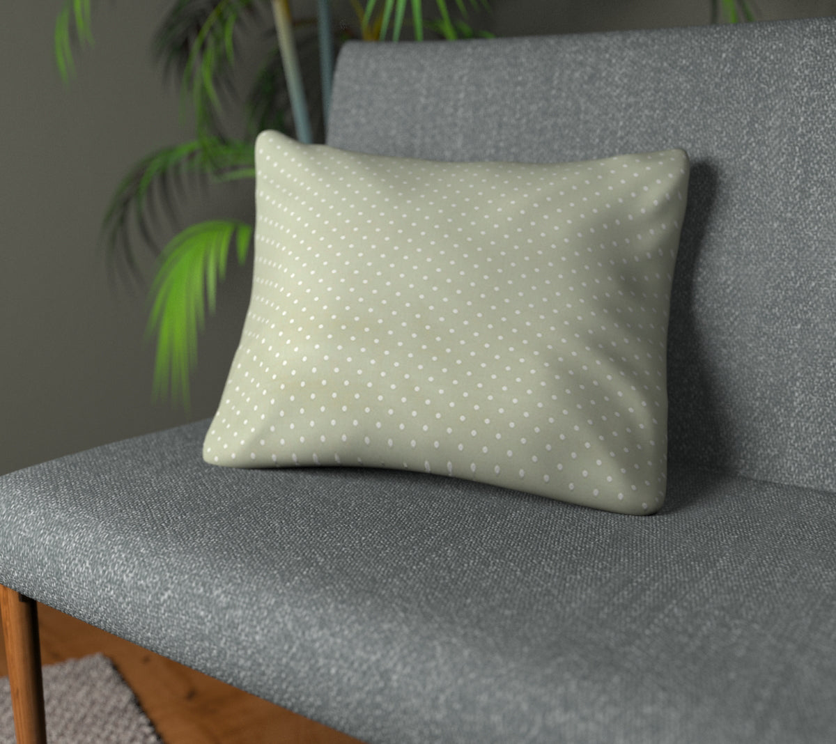Full Stop Willow Plain Cushion