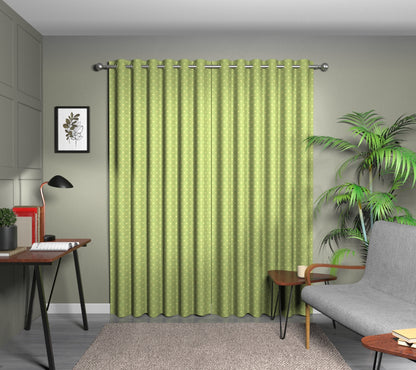 Full Stop Smoke Eyelets Curtain