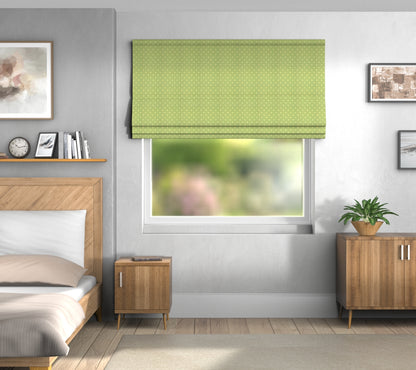 Full Stop Smoke Default Roman Blind