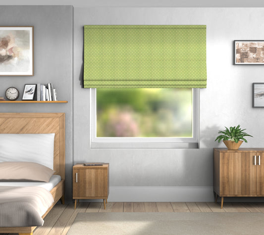 Full Stop Smoke Default Roman Blind