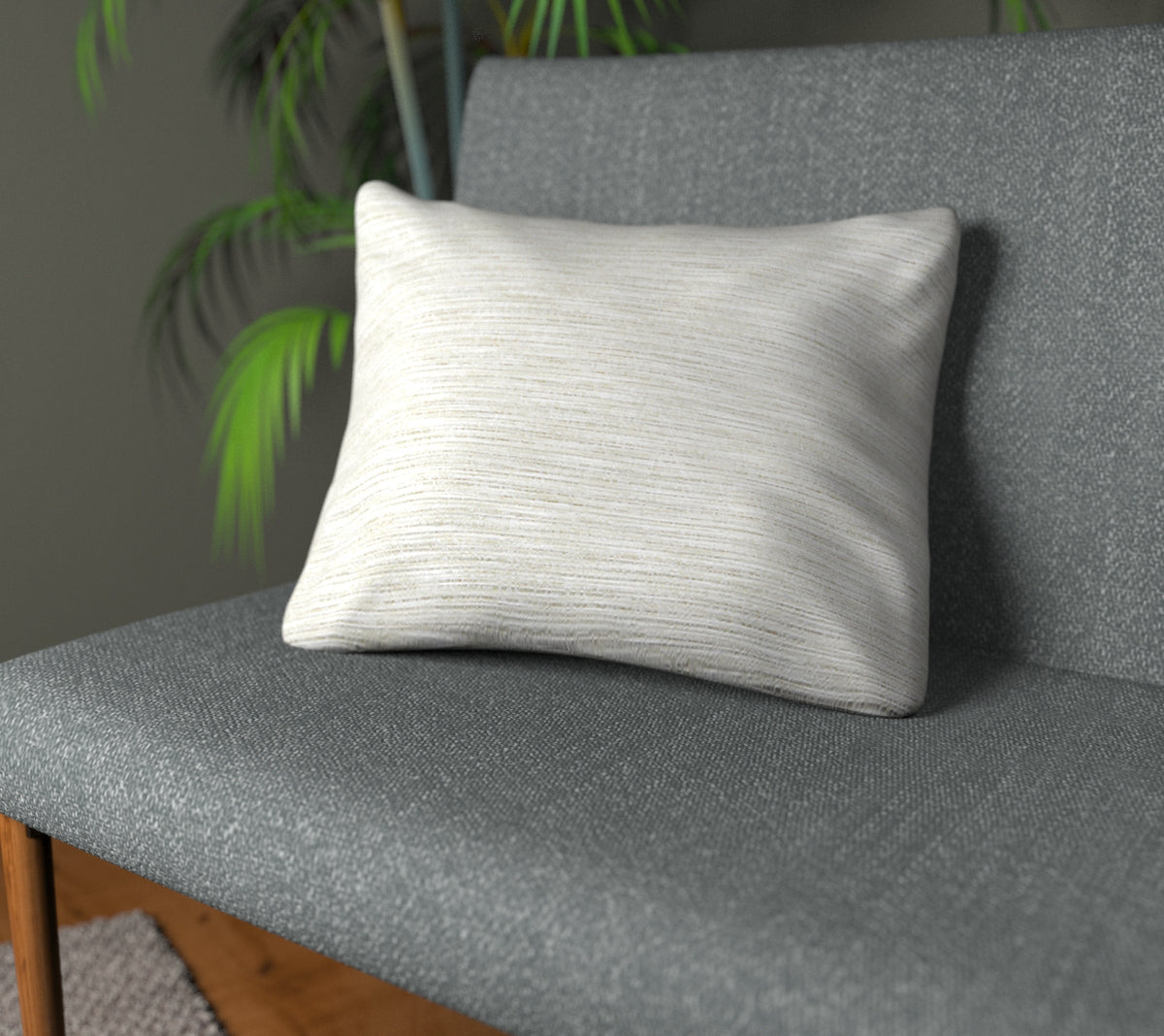 Logan Alabaster Plain Cushion