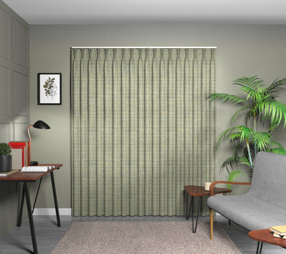 Logan Palm Triple Pleat Curtain