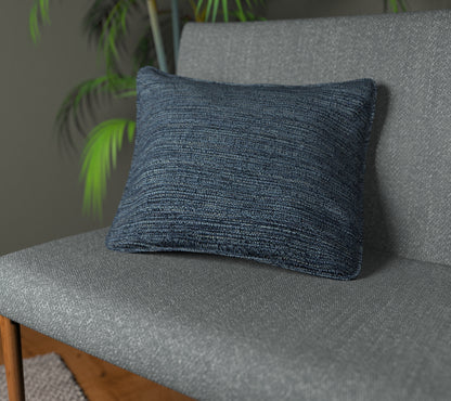 Logan Denim Piped Cushion