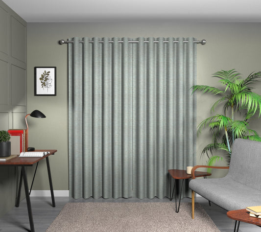 Logan Seafoam Eyelets Curtain