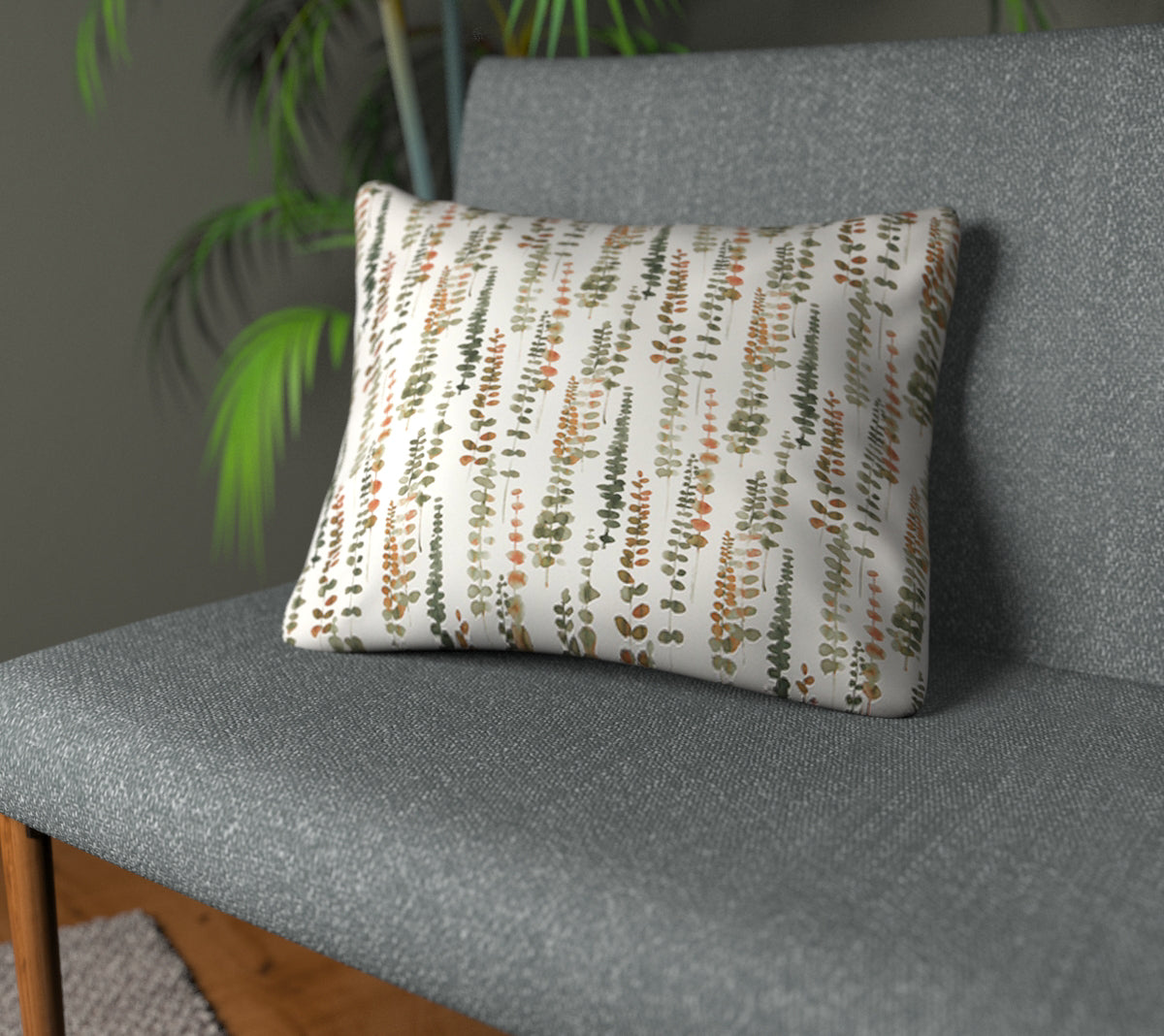Santa Maria Passion Flower Plain Cushion