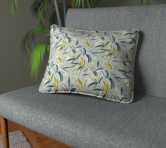Ventura Chartreuse Piped Cushion