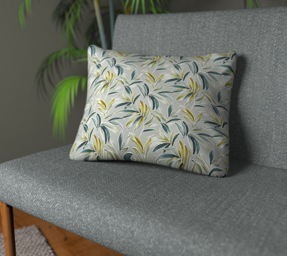 Ventura Chartreuse Plain Cushion