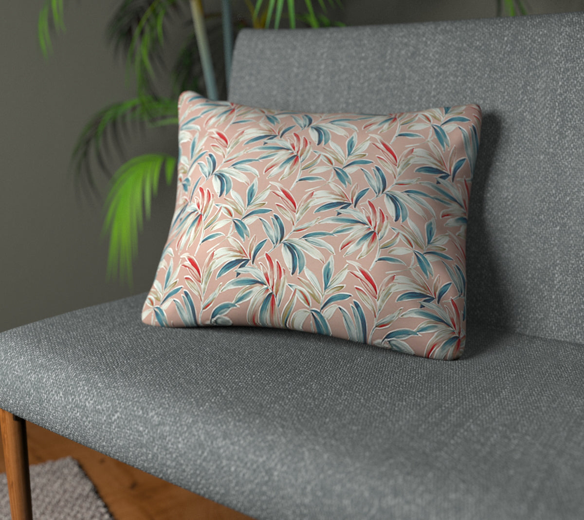 Ventura Flamingo Plain Cushion
