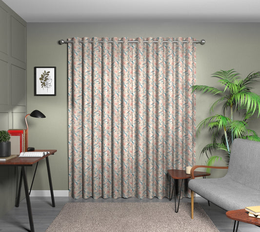Ventura Flamingo Eyelets Curtain