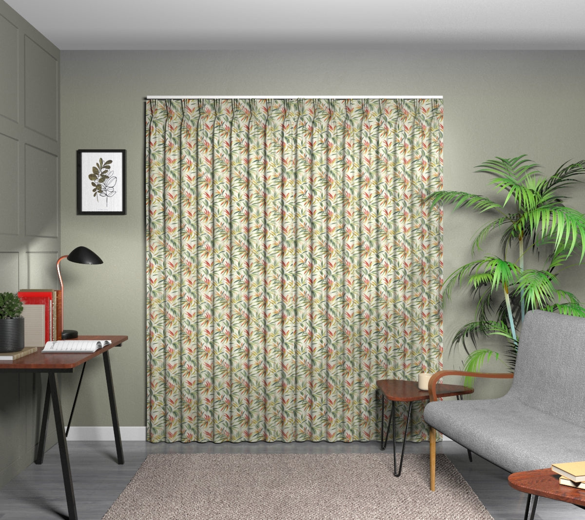 Ventura Rumba Triple Pleat Curtain