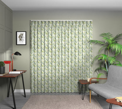 Ventura Cactus Triple Pleat Curtain