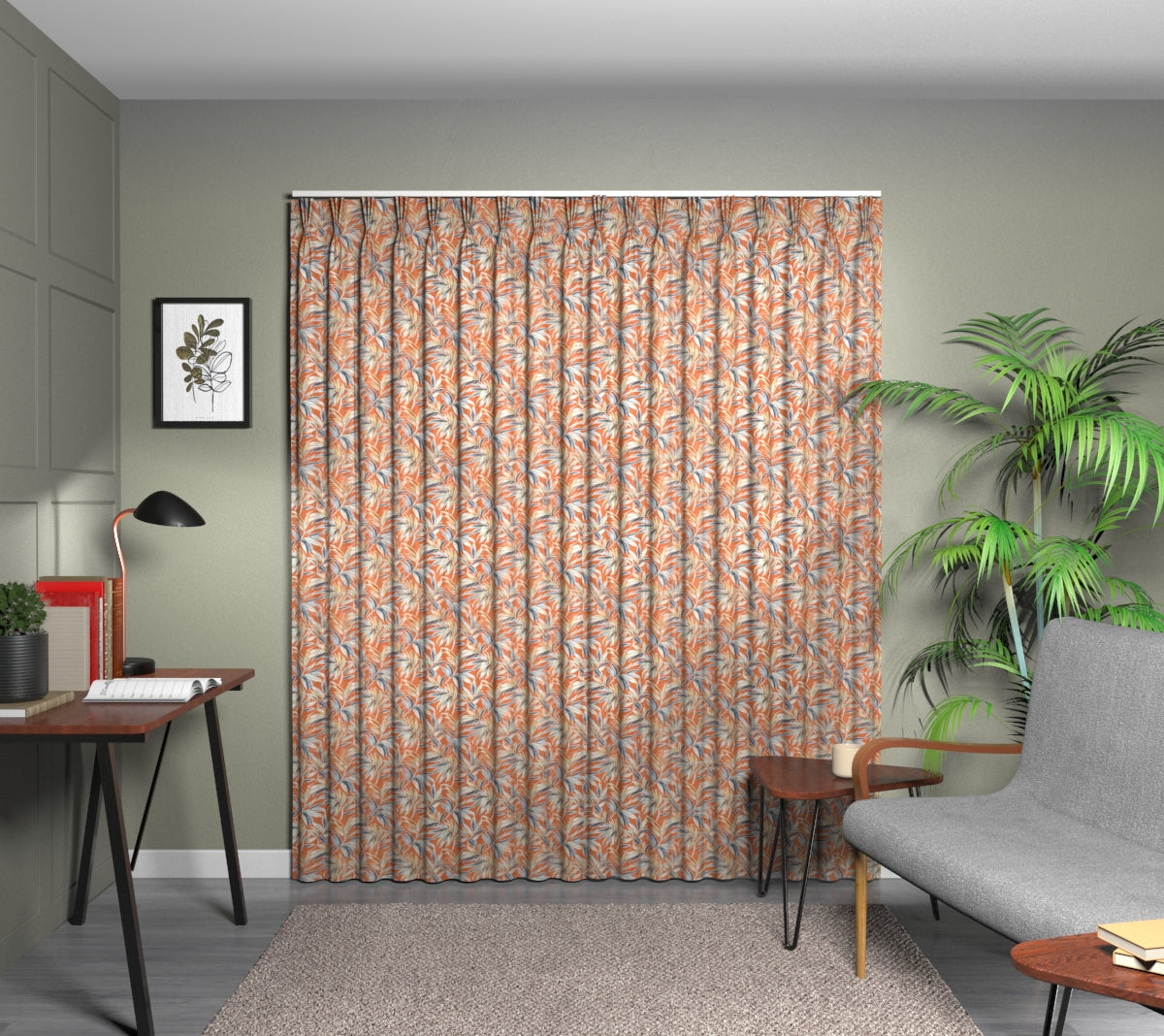 Ventura Tango Triple Pleat Curtain