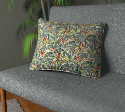 Ventura Jungle Piped Cushion