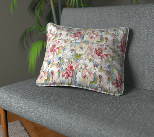 Camile Pastel Piped Cushion