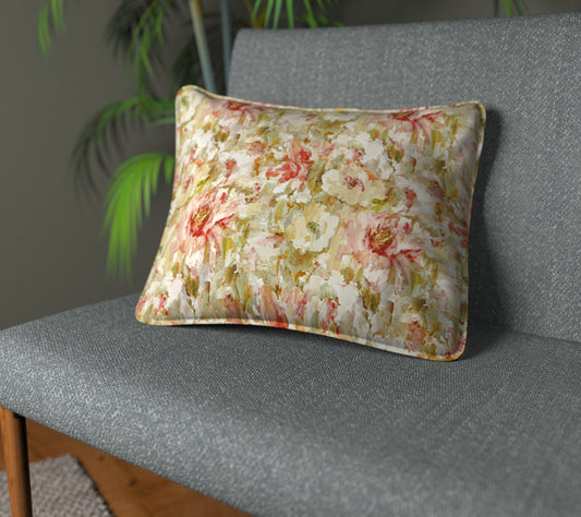 Camile Sienna Piped Cushion