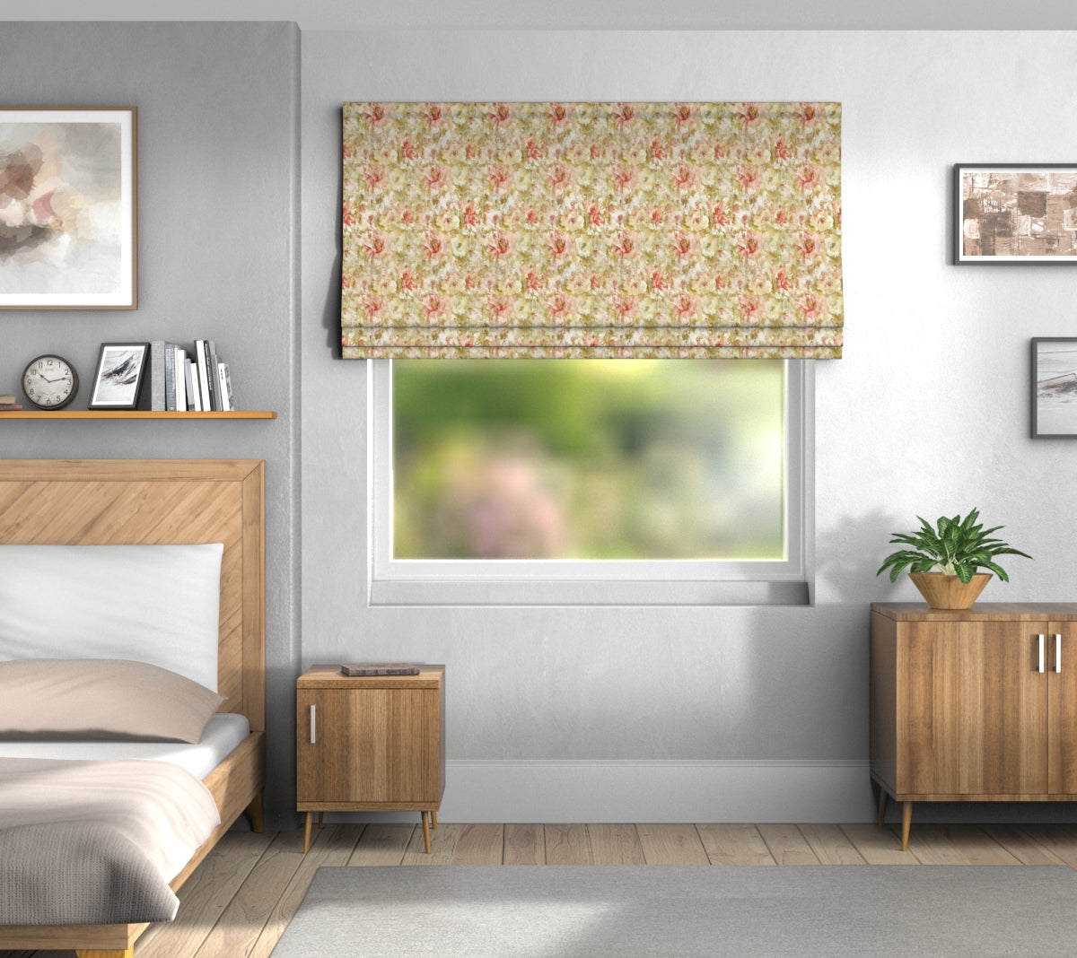 Camile Sienna Default Roman Blind