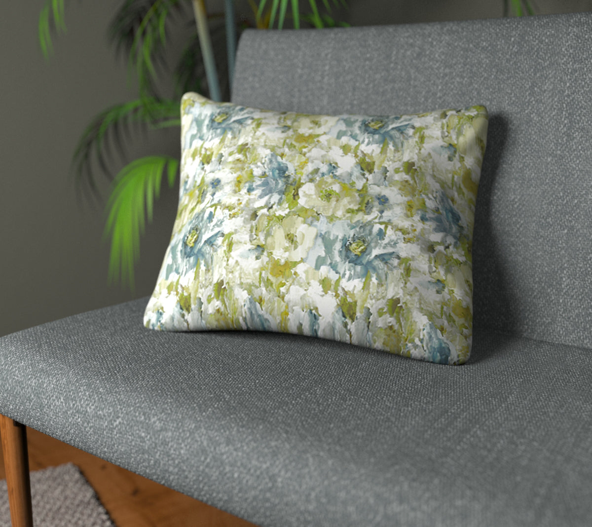 Camile Lagoon Plain Cushion