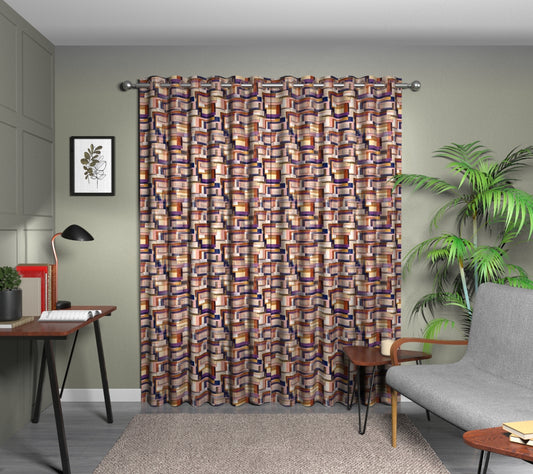 Astaire Mulberry Eyelets Curtain