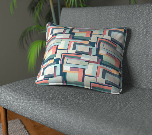 Astaire Sherbet Piped Cushion