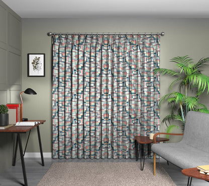 Astaire Sherbet Double Pleat Curtain