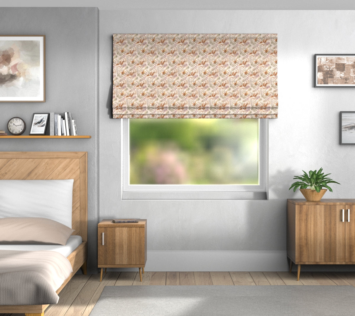 Paloma Sangria Default Roman Blind