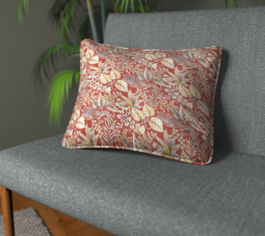 Paloma Terracotta Piped Cushion