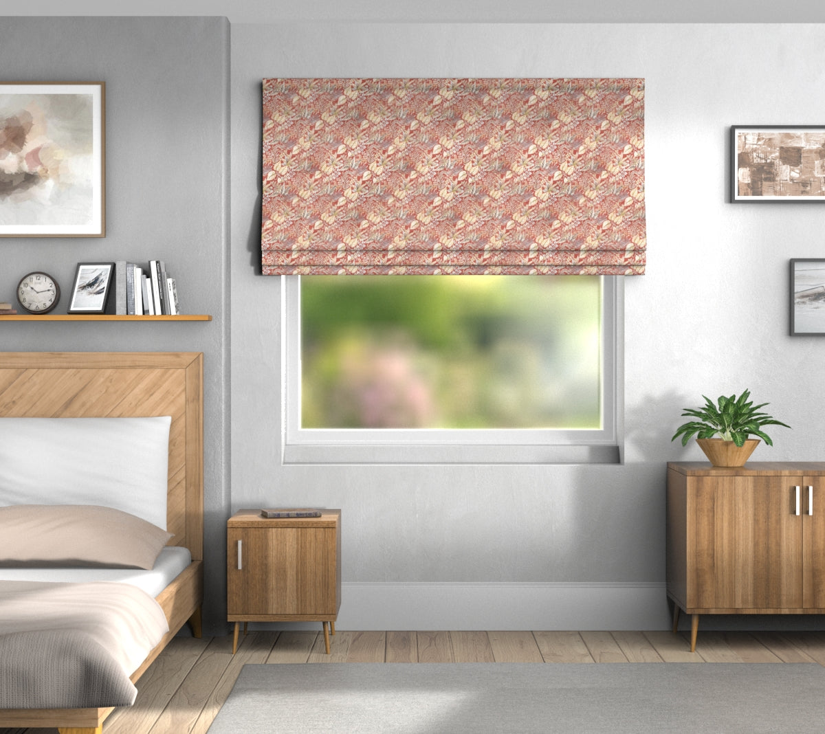Paloma Terracotta Default Roman Blind