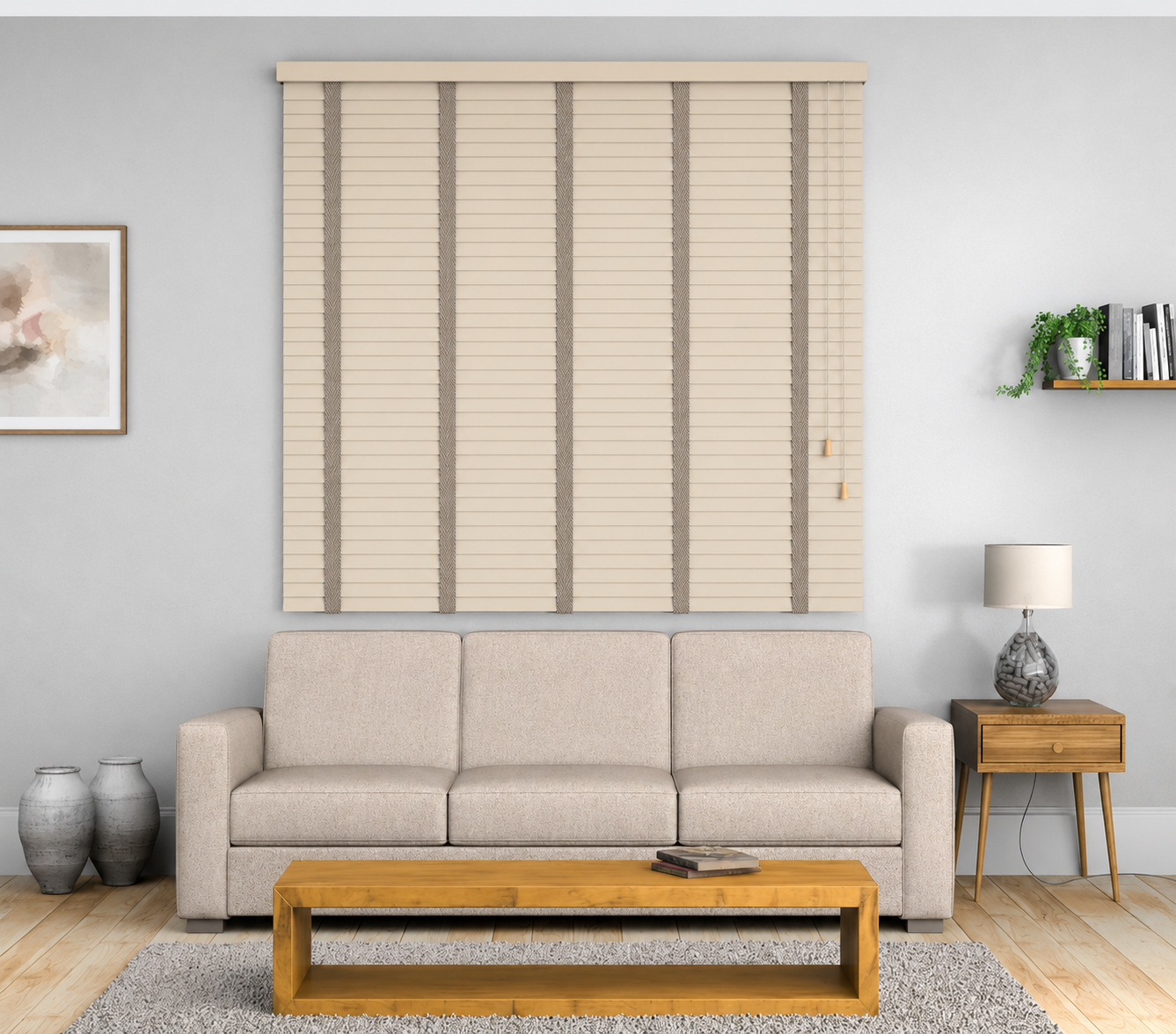 Oyster Venetian Blind